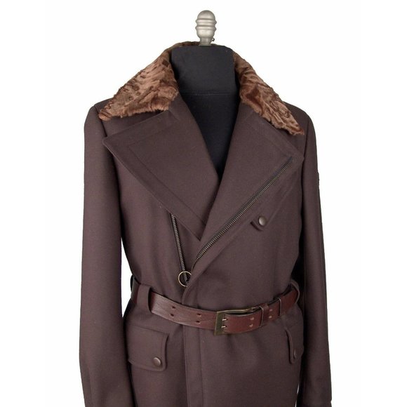 Authentic Belstaff Super Rare Wool Competition Full Length Coat Size EU L  Large - Picture 8 of 16